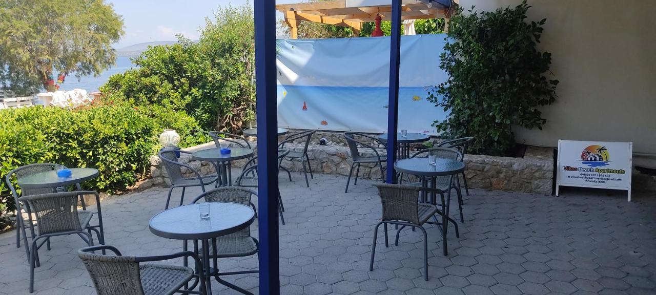 Vikos Beach Apartments Paralia Irion Extérieur photo