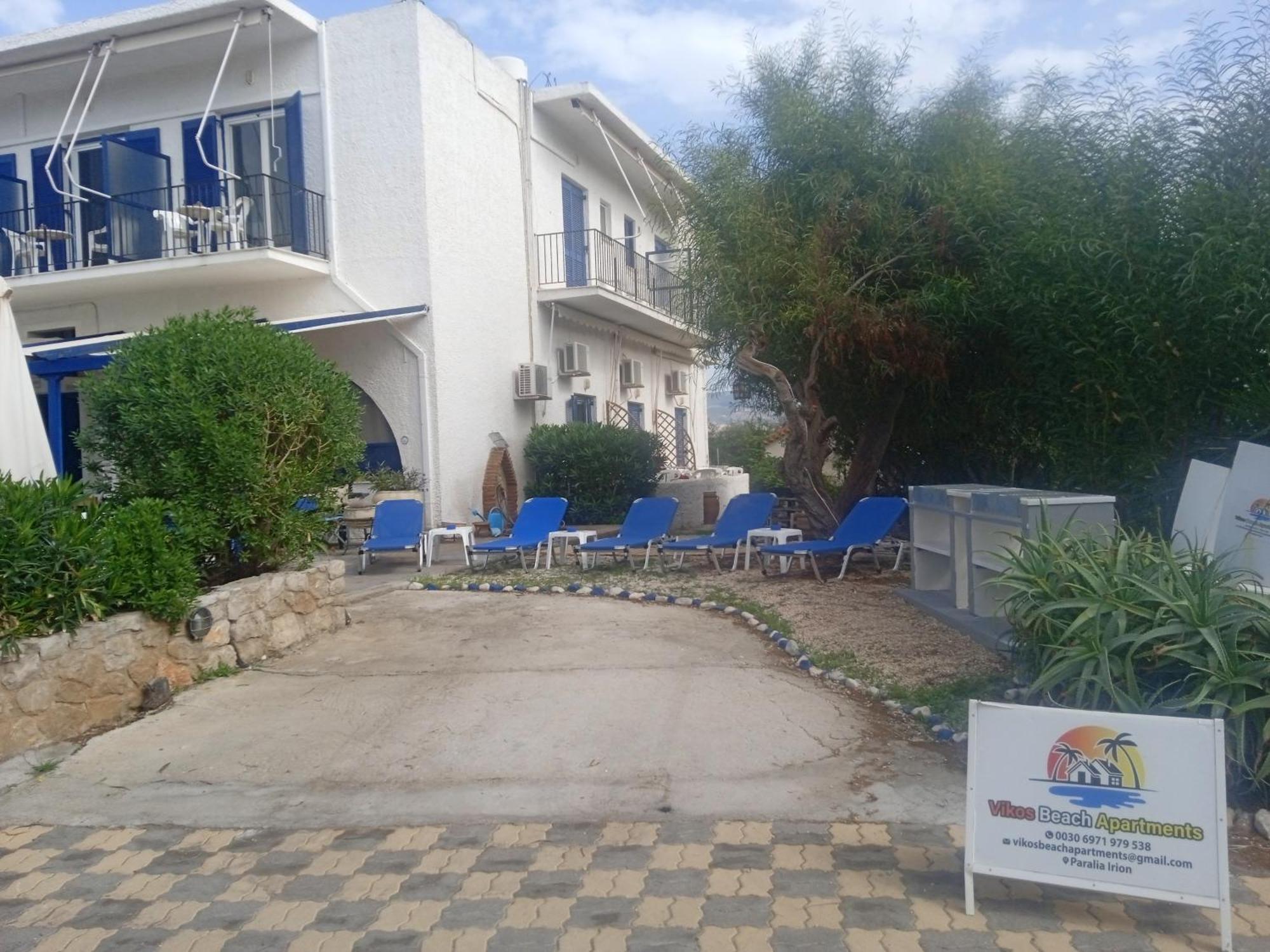 Vikos Beach Apartments Paralia Irion Extérieur photo